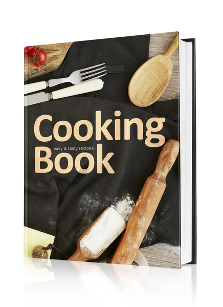 A fehér Cookbook — Stock Fotó