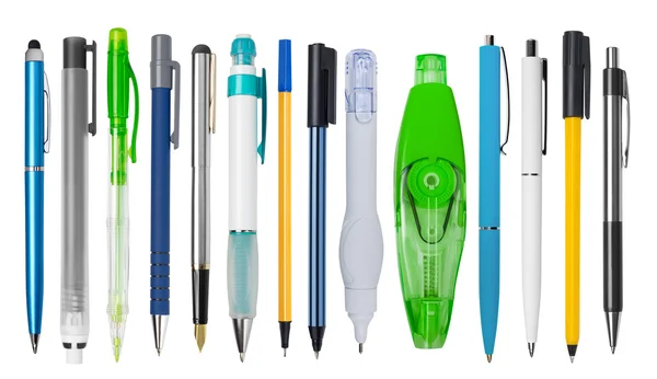 Pens and pencils — Stock Photo, Image