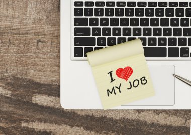 İşimi seviyorum.