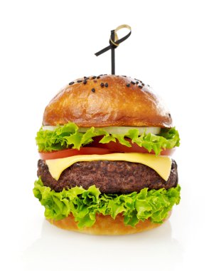 beyaz peynirli burger