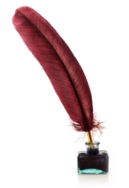 Hat quill ve mürekkep iyi