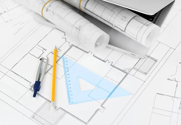 Documentos sobre la mesa — Foto de Stock