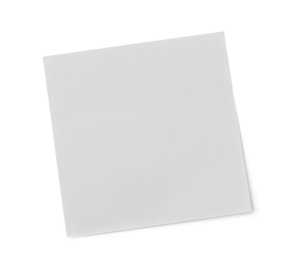 空白の粘着メモ — ストック写真