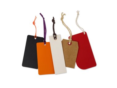 Beyaz üzerine fiyat etiketleri