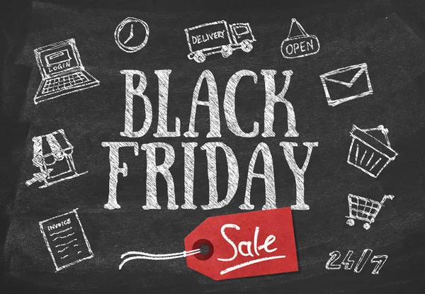 Black Friday Wyprzedaż — Zdjęcie stockowe