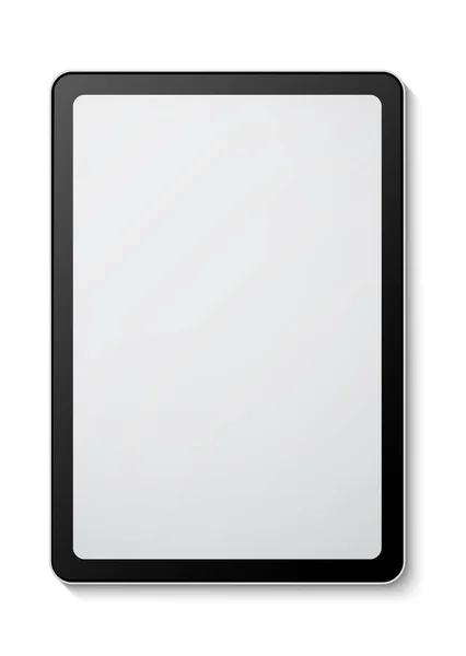 Digital Tablet Mockup White Background — Stock Photo, Image