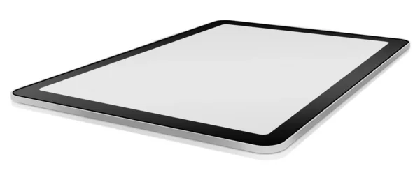 Digitale Tablet Mockup Witte Achtergrond — Stockfoto