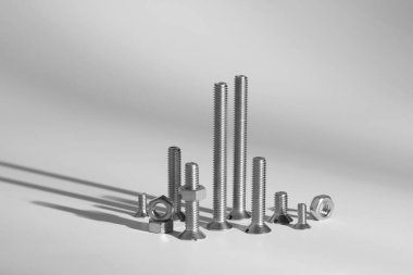 Fındık ve cıvata şehir manzarası