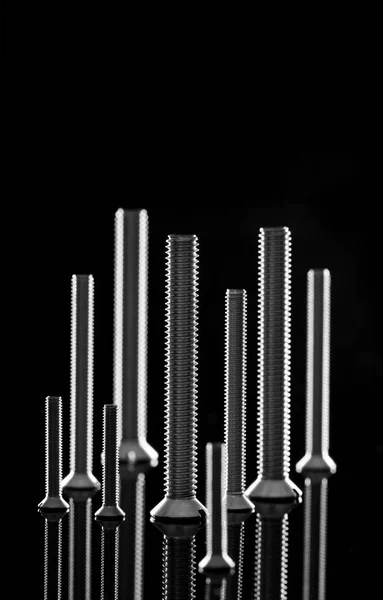 Nuts Bolts Cityscape — Stock Photo, Image