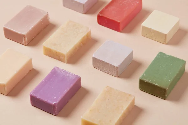 Variation Hand Made Soap Bars — Stock Photo, Image