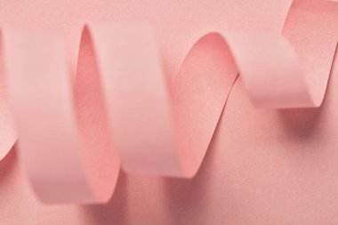 Pembe soyut kurdele arkaplanı