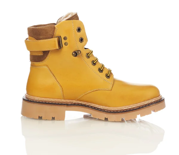 Žlutá muži boot — Stock fotografie