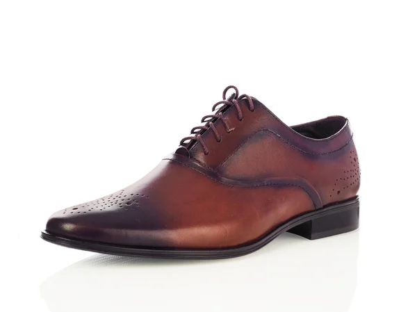 Brown homens sapato — Fotografia de Stock
