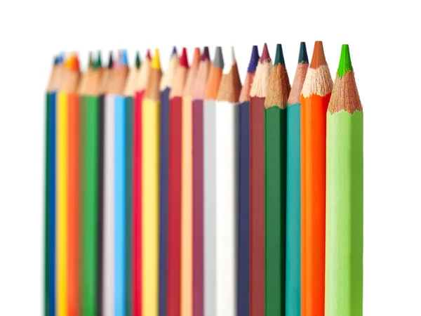 Colored pencils line — Stock Photo, Image