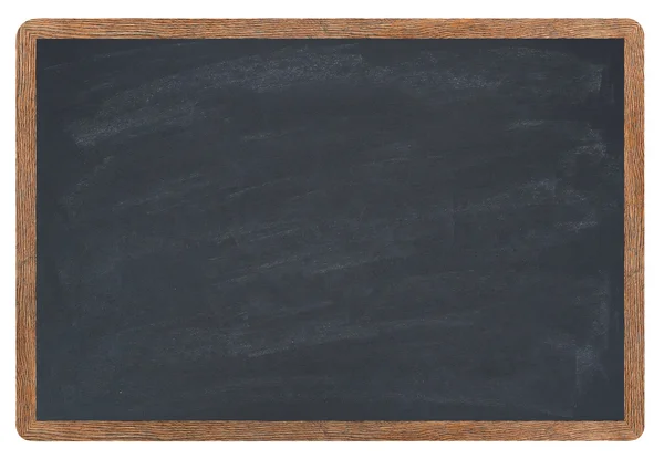 Black blackboard on white — Stock Photo, Image