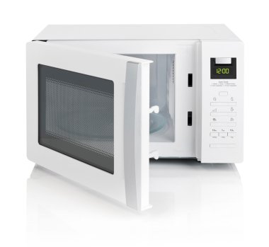 Microwave oven isolated clipart