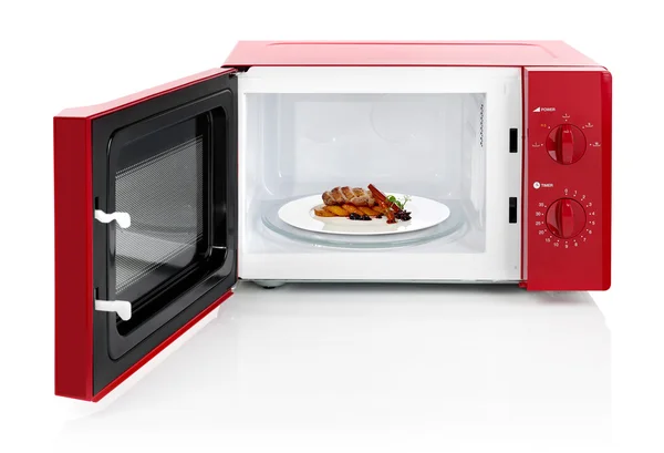 Forno a microonde isolato — Foto Stock