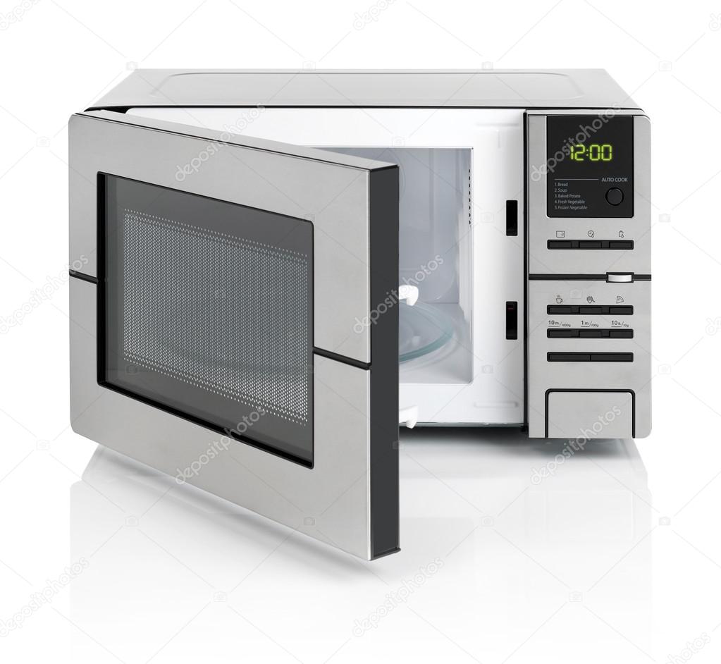 Microwave oven isolated