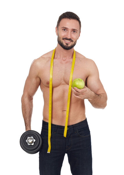 Healthy lifestyle isolated