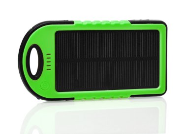 Beyaz güneş şarj cihazı