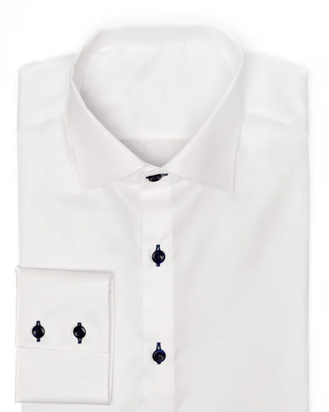 Camisa blanca aislada — Foto de Stock