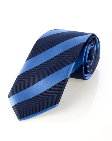 Cravatta a righe isolato — Foto Stock