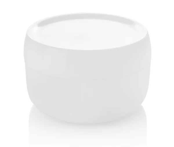 Blank cream jar — Stock Photo, Image