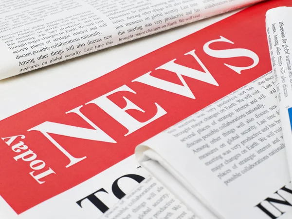 Gazete başlığı ile