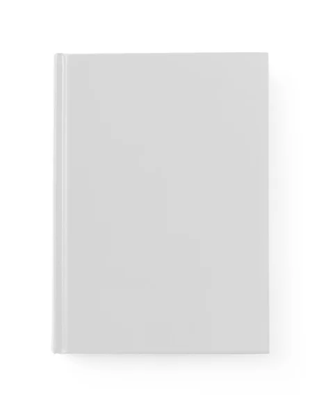 Boek Cover op witte achtergrond — Stockfoto