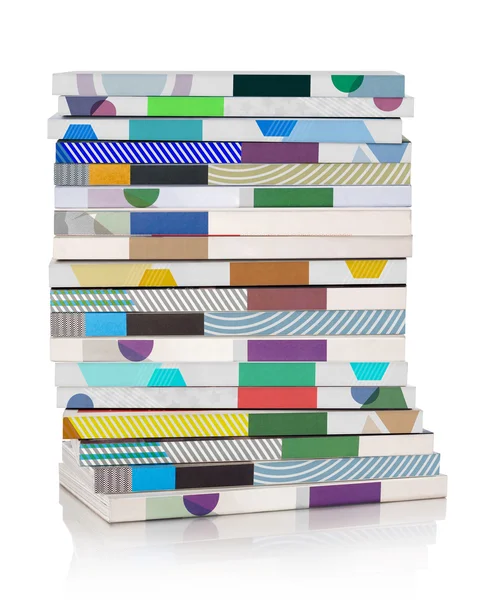 Pile de livres multicolores — Photo