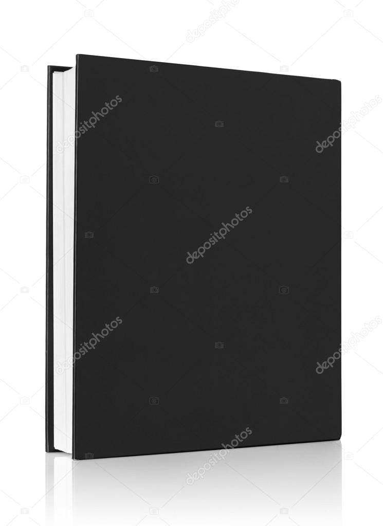 Book cover on white background