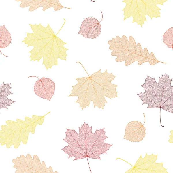 Patrón de otoño sin costuras . — Archivo Imágenes Vectoriales