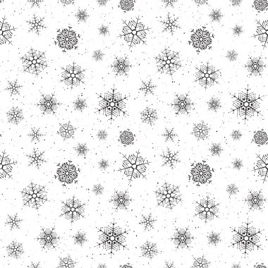 kar taneleri sorunsuz arka planı.