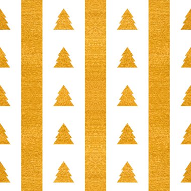 Festive seamless geometric gold textured pattern.