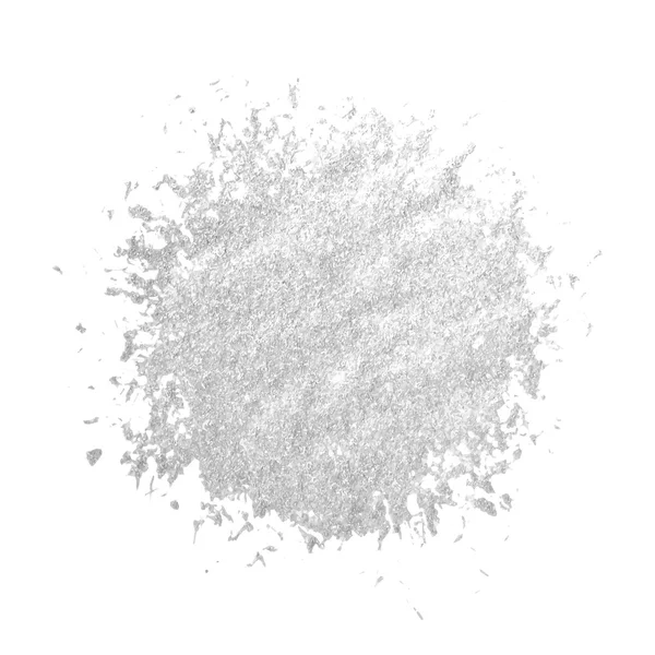 Silver stain isolated on white background. — Stockvector