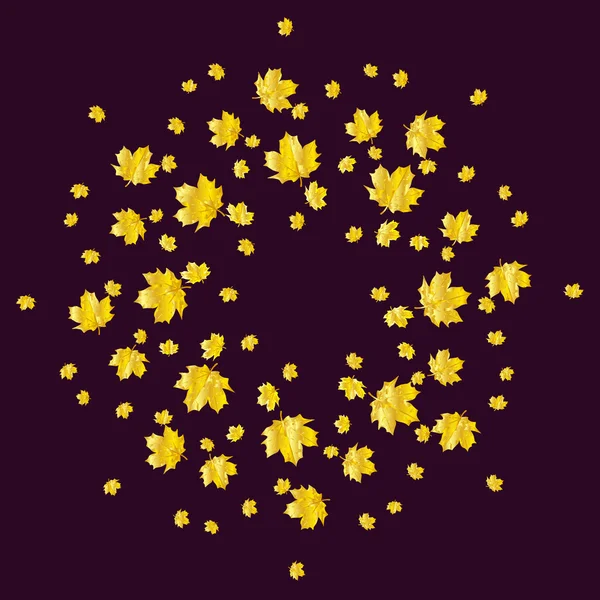 Mandala της Φθινοπωρινά φύλλα — Διανυσματικό Αρχείο