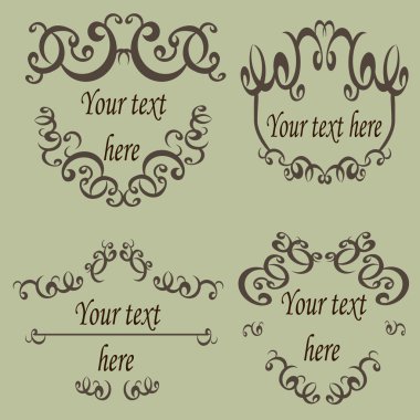 set kaligrafi çerçeve