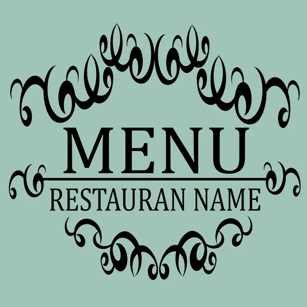 Restaurant Menu design — Stock Vector