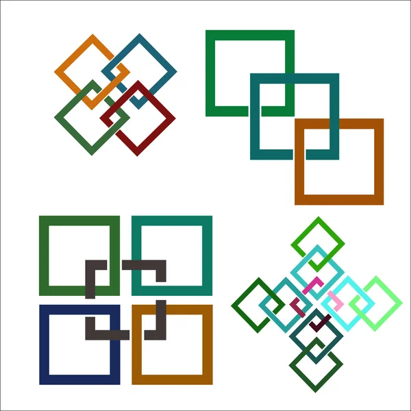 Логотип орнамента Сета — стоковый вектор
