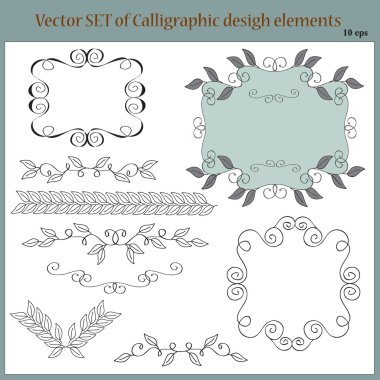Kaligrafik Tasarım Çerçevesi.