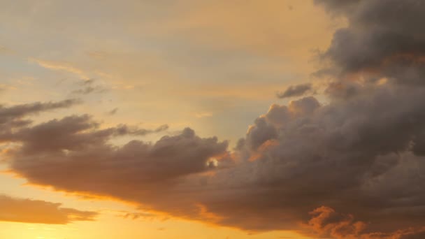 Sunset Clouds Timelapse — Stock Video