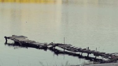 Dock, ahşap balıkçılık Köprüsü