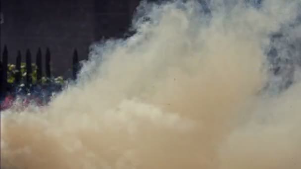 Umweltverschmutzung durch Rauch — Stockvideo