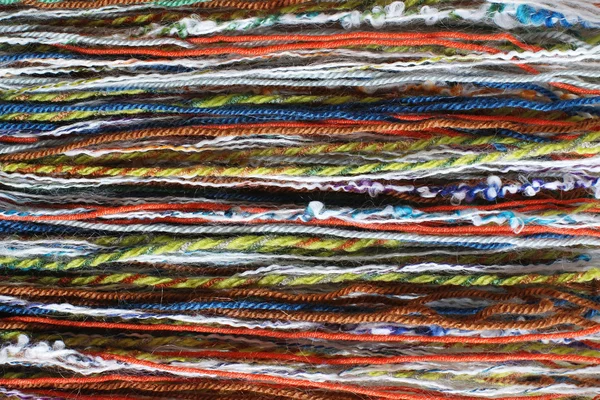 针织多彩螺纹 — 图库照片