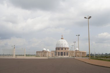 Our Lady Yamoussoukro barış Katolik Bazilikası.