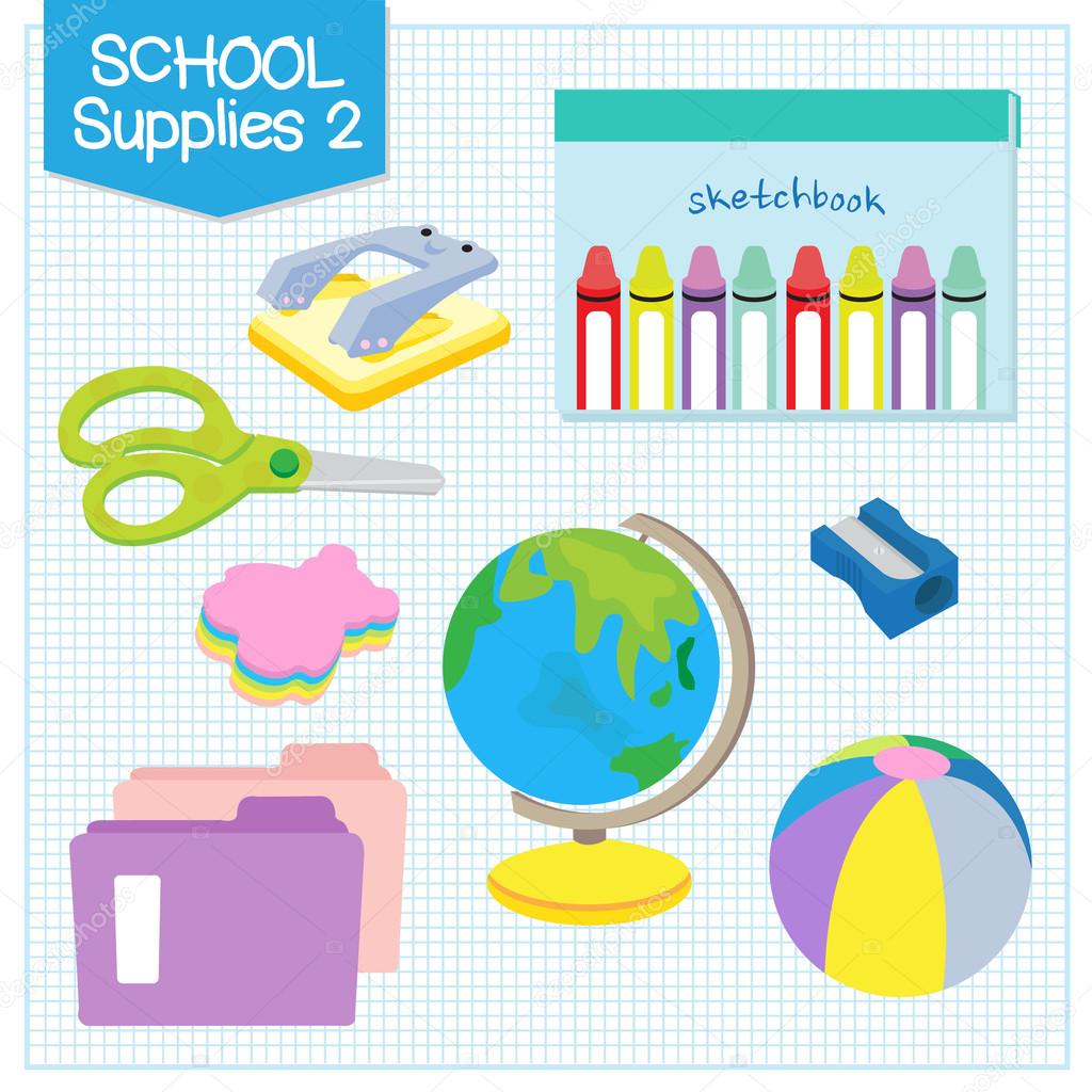 Picture of school supplies 2