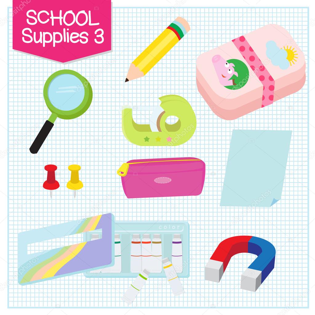 Picture of school supplies 3
