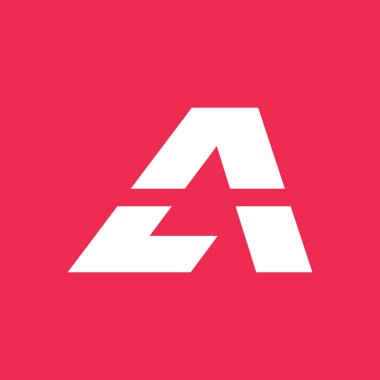 harf Bir logo simgesi vektörü