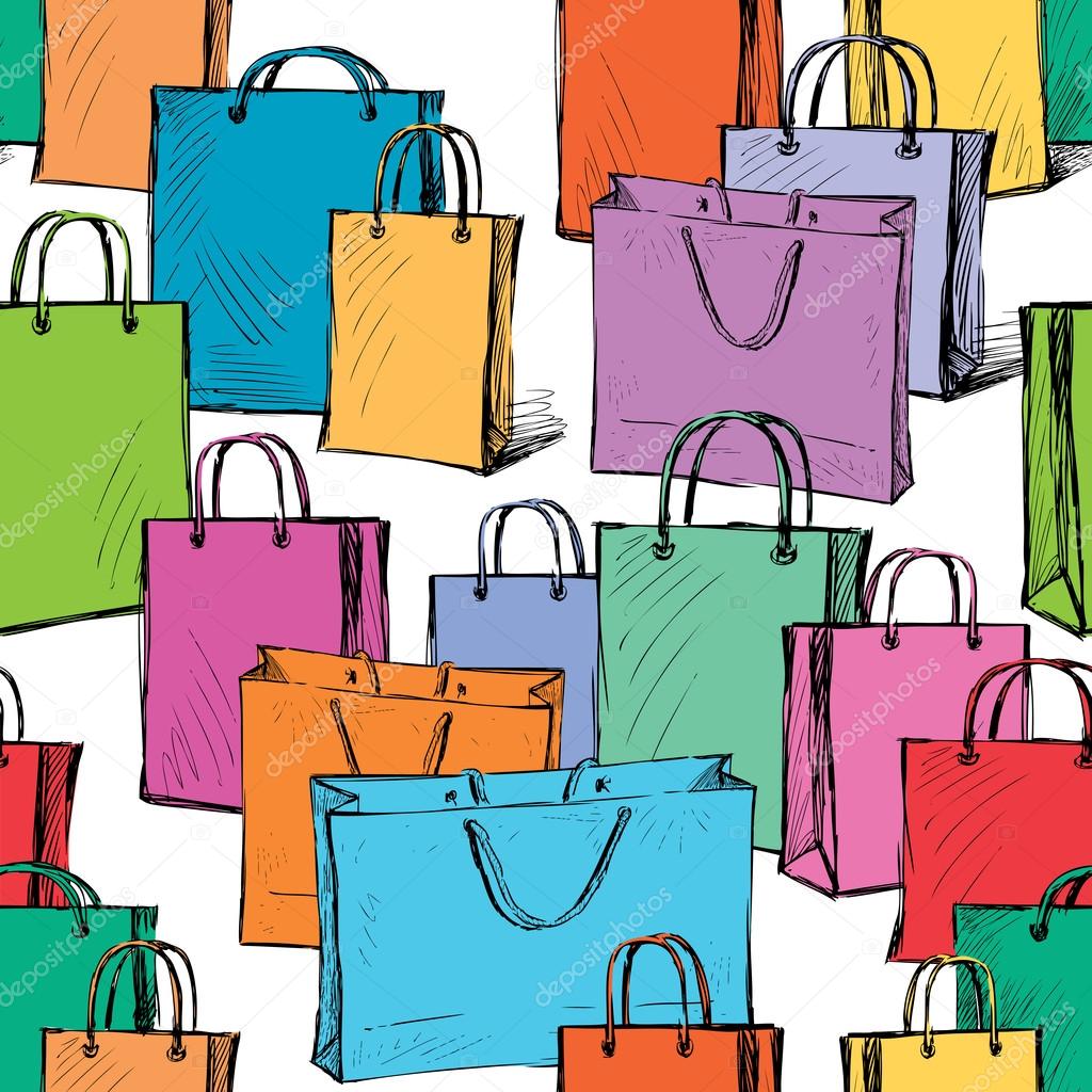 pattern of the purchases bags
