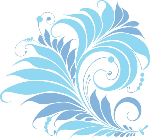 Flor de hada azul — Vector de stock